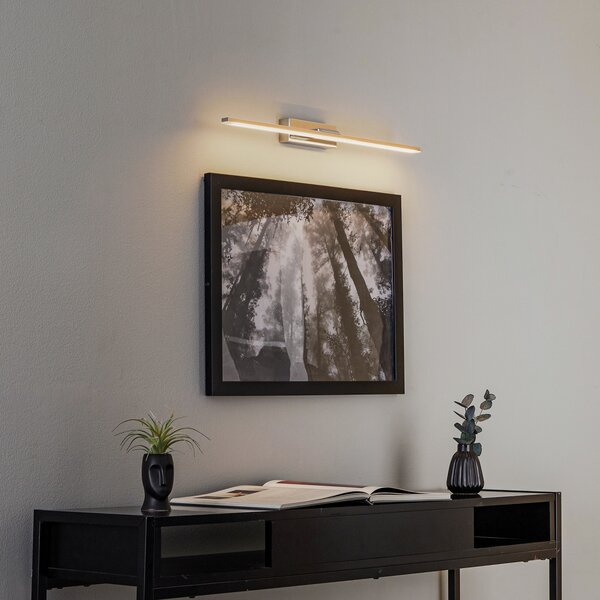 MCJ Aplică cu LED Miroir 60 cm crom 3000K, Metalic, Baie, Metal, Modern
