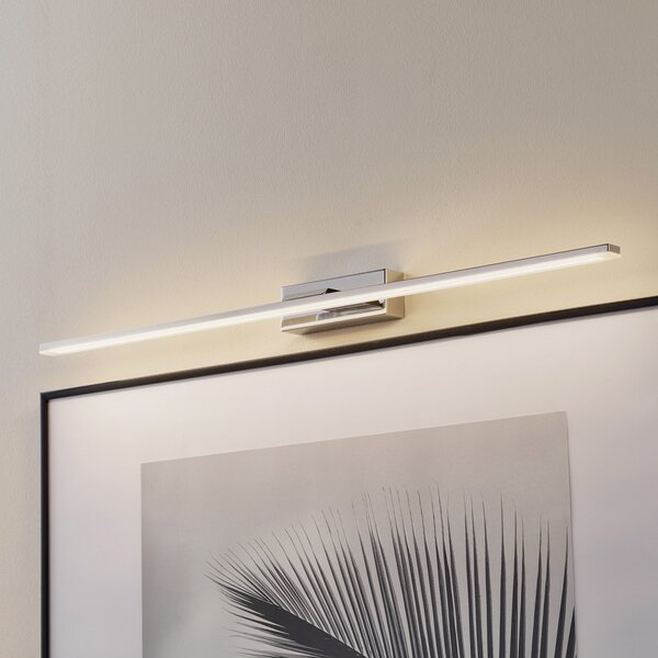 MCJ Aplică cu LED Miroir 80 cm crom 3000K, Metalic, Baie, Metal, Modern