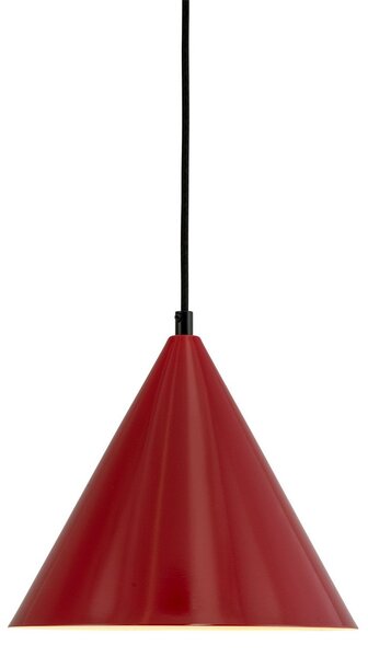 Lustră Pendul Dyberg Larsen, Ron, reglabil, Roșu, Camera de zi, Metal, Scandinavă