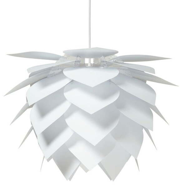 Lustră Pendul Dyberg Larsen, Illumin Drip/Drop, reglabil, Alb, Camera de zi, Plastic, Design