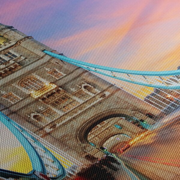 Tablou - Tower Bridge (90x60 cm)