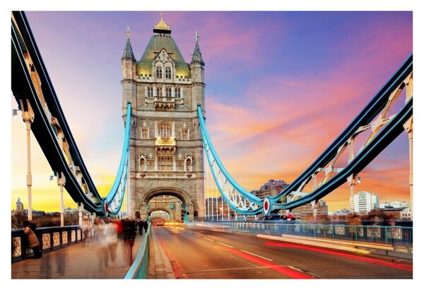 Tablou - Tower Bridge (90x60 cm)