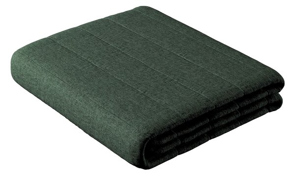 Cuvertura matlasata cu model culoare verde Țesătură împletitură