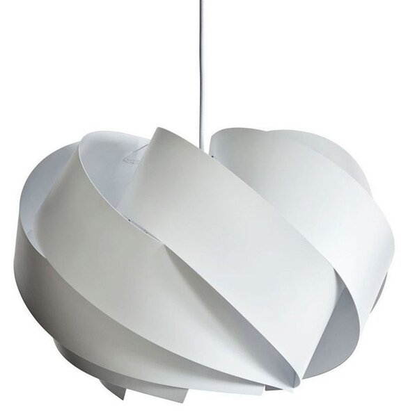 Lustră Pendul Dyberg Larsen, Boleo, reglabil, Alb, Camera de zi, Plastic, Design