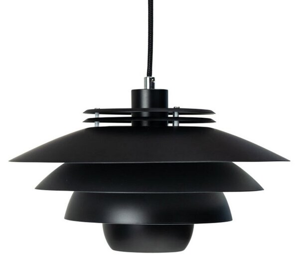 Lustră Pendul Dyberg Larsen, Ejka, reglabil, Negru, Camera de zi, Metal, Design