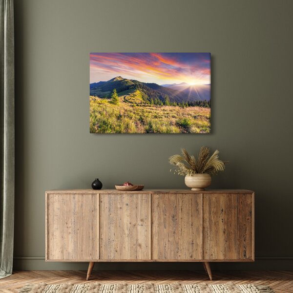 Tablou - Peisaj forestier (90x60 cm)