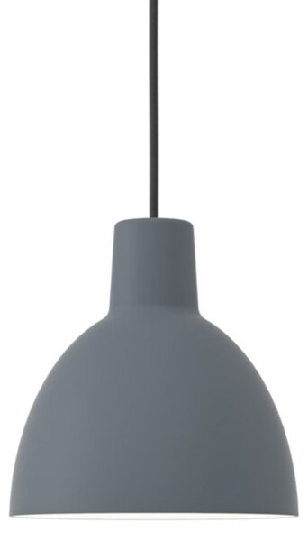 Louis Poulsen Lampă suspendată Toldbod 250 albastru-gri, reglabil, Albastru, Camera de zi / sufragerie, Aluminiu, Design