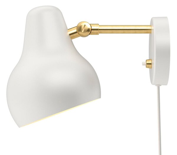 Lampă de perete Louis Poulsen, VL38, reglabil, Alb, Camera de zi, Metal, Design