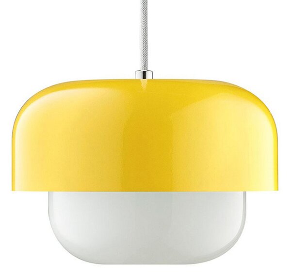 Lustră Pendul Dyberg Larsen, Haipot, reglabil, Galben, Camera de zi, Metal, Scandinavă