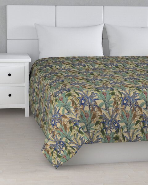 Cuvertura matlasata cu model culoare multicolor Țesătură împletitură, cu model