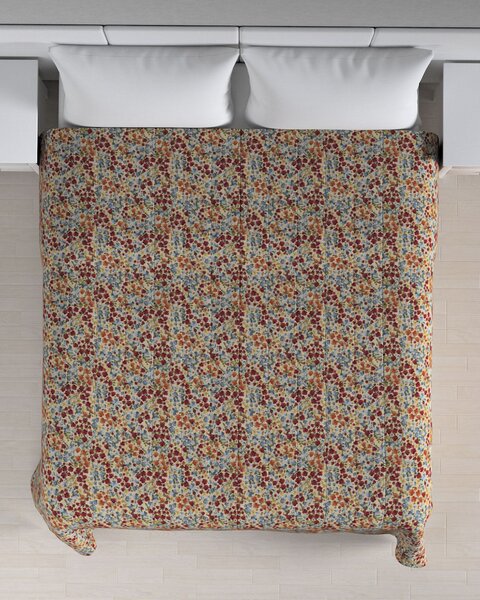 Cuvertura matlasata cu model culoare multicolor Țesătură împletitură, cu model