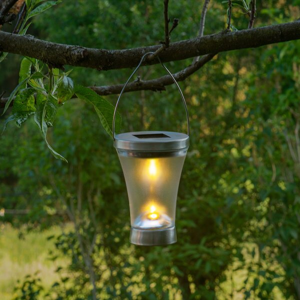 Näve Lampă LED solară decor 5146408 cu crampon, set 8x, Metalic, Metal
