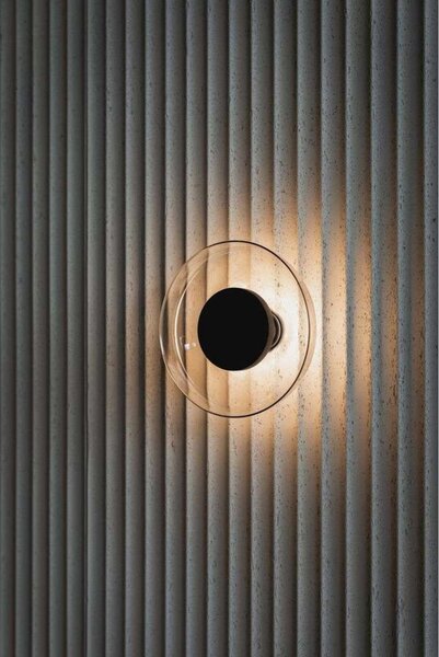 MARSET Aplică LED Aura, Ø 18 cm, On/Off, cupru, Cupru, Camera de zi / sufragerie, Metal, Design