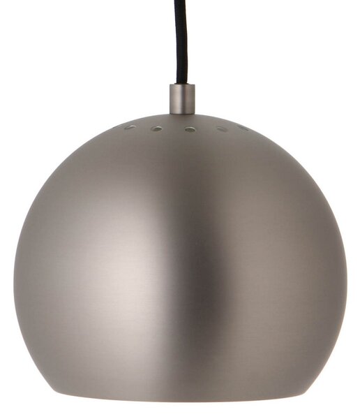Lustră Pendul FRANDSEN, Ball, reglabil, Gri, Camera de zi, Metal, Design