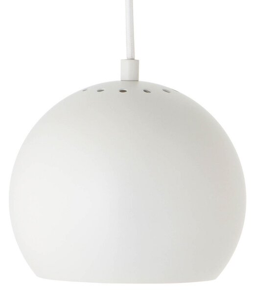 Lustră Pendul FRANDSEN, Ball, reglabil, Alb, Camera de zi, Metal, Design