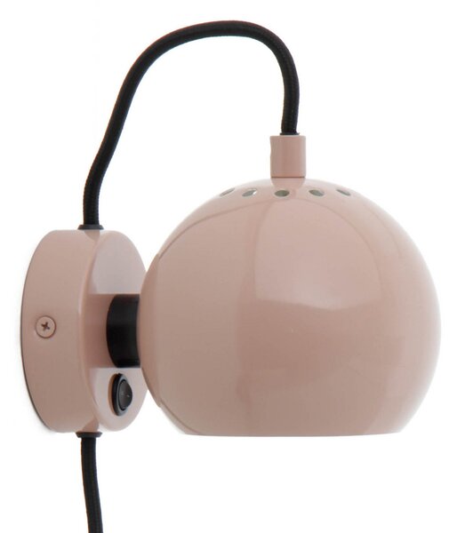 Lampă de perete FRANDSEN, Ball Magnet, Bej, Camera de zi, Metal, Design