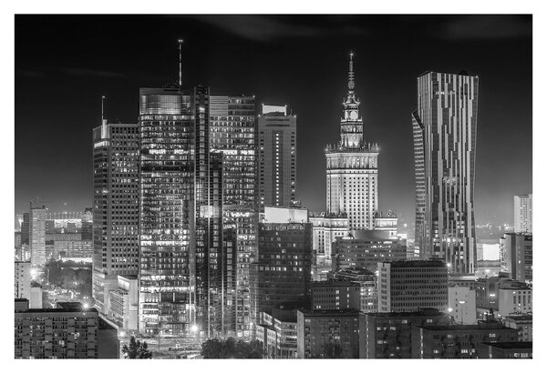 Tablou - Alb și negru New York (90x60 cm)