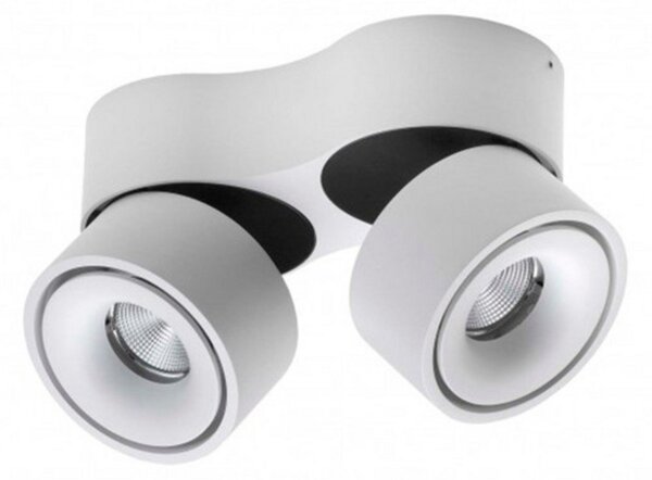 Plafoniere ANTIDARK, reglabil, Alb, Camera de zi, Aluminiu