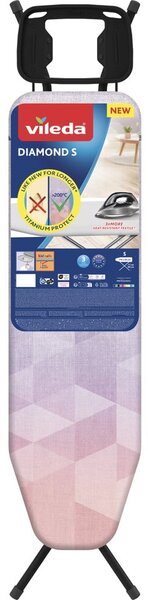 Masă de călcat 114x34 cm Diamond S – Vileda