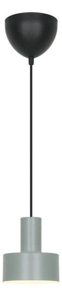 Nordlux Lampă suspendată Matis, verde praf, Ø 13 cm, metal, reglabil, Verde, Camera de zi / sufragerie, Metal, Scandinavă
