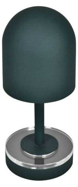 AYTM Lampa cu baterie Luceo, verde pădure, metal, 24 cm, dimabil, IP44, reglabil, Verde, Camera de zi / sufragerie, Metal, Modern