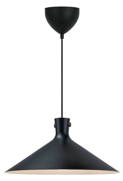 Nordlux Lampă suspendată Dorina, negru, Ø 45 cm, metal, reglabil, Negru, Camera de zi / sufragerie, Metal, Scandinavă