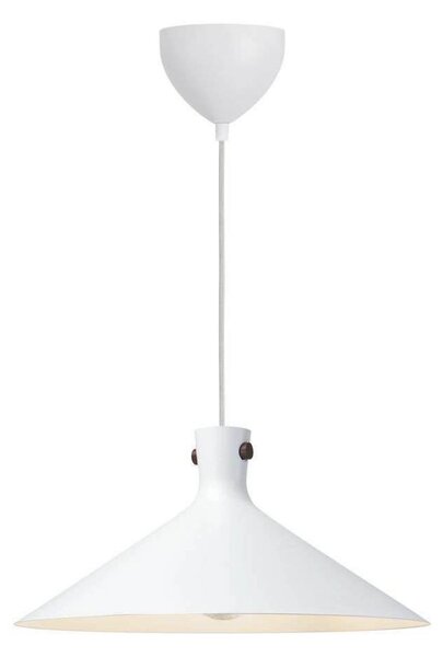 Nordlux Lampa suspendată Dorina, albă, Ø 45 cm, metal, reglabil, Alb, Camera de zi / sufragerie, Metal, Scandinavă