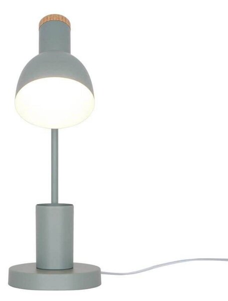 Nordlux Lampa de masă Devone, verde praf, înălțime 43 cm, metal, Verde, Camera copiilor, Metal, Scandinavă