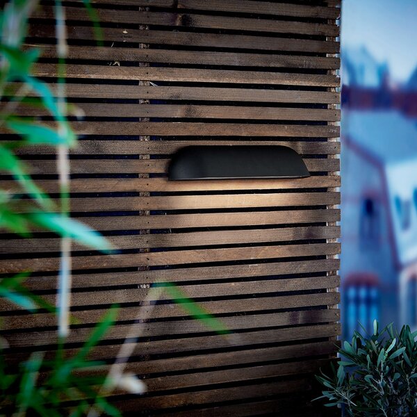 Lămpi de exterior Nordlux, Front 36, Negru, Balcon, Metal, Modern