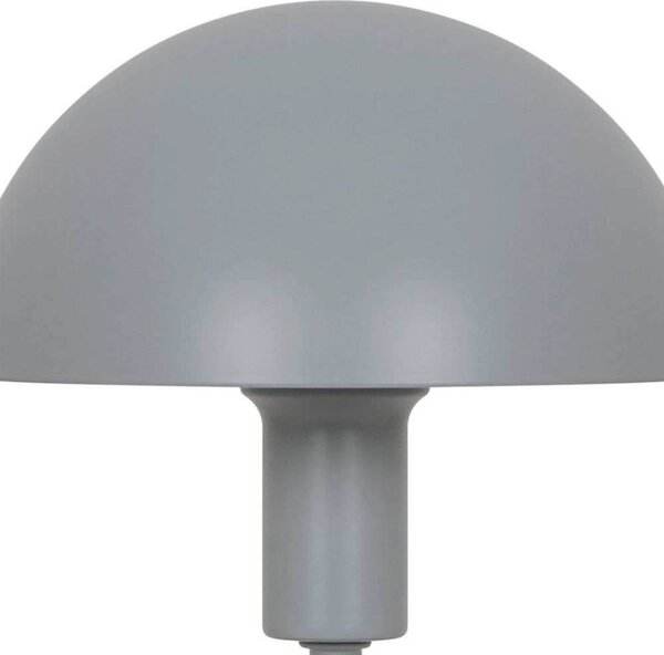 Nordlux Lampa de masă Ellen mini, gri, înălțime 25 cm, metal, Gri, Camera de zi / sufragerie, Metal, Scandinavă