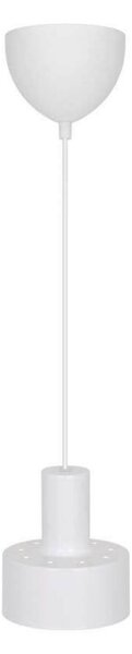 Nordlux Lampa suspendată Matis, albă, Ø 13 cm, metal, reglabil, Alb, Camera de zi / sufragerie, Metal, Scandinavă