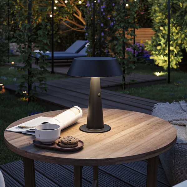 Paulmann Soala Celulă solară Lampă Anthracite - Paulmann, reglabil, Negru, Plastic, Modern, Lumini solare