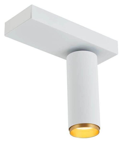 LOOM DESIGN Spot LED pentru tavan X-Beam, 1 bec, alb, reglabil, Alb, Camera de zi / sufragerie, Aluminiu, Modern