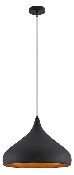 Lustră Pendul Arcchio, Lunus, reglabil, Negru, Camera de zi, Metal, Modern