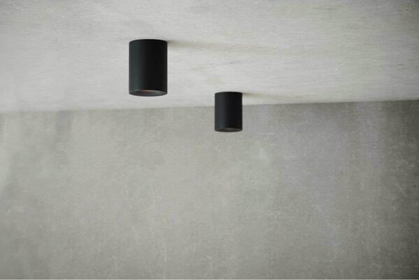 LOOM DESIGN plafonieră LED Nyx, negru, IP54, reglabil, Negru, Baie, Aluminiu, Modern