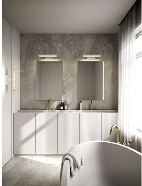 Lampă de perete Nordlux, reglabil, Alb, Zona coridorului, Aluminiu