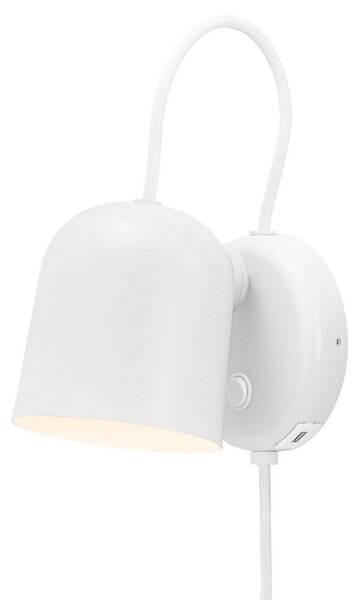 Lampă de perete DFTP by Nordlux, Angle, reglabil, Alb, Camera de zi, Metal, Modern