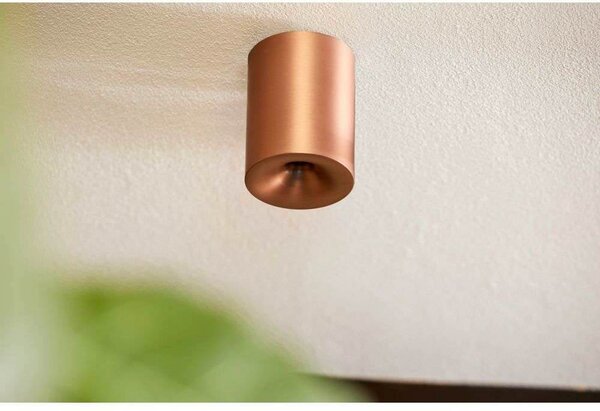 LOOM DESIGN plafonieră LED Nyx, bronz, IP54, reglabil, Bronz / Alamă Veche, Baie, Aluminiu, Modern