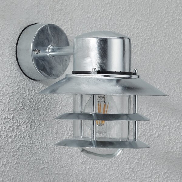 Nordlux Aplică exterior Blokhus, suspendat, zincare cald, reglabil, Metalic, Metal, Modern