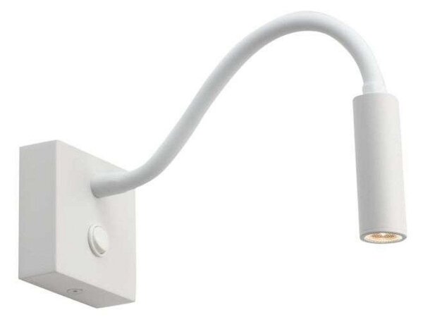 Lampă de perete ANTIDARK, Alb, Camera de zi, Aluminiu