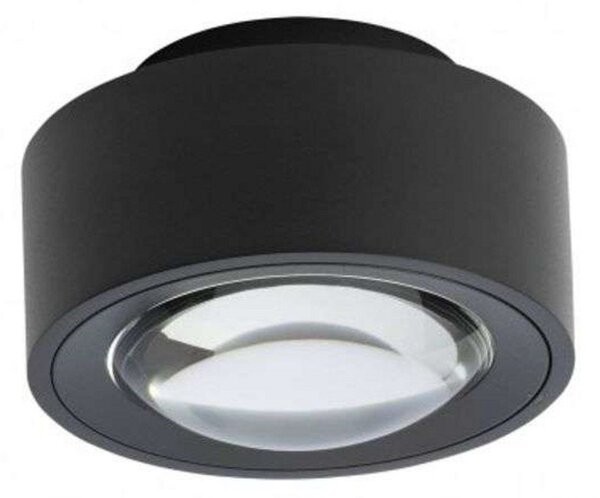 Plafoniere ANTIDARK, reglabil, Negru, Camera de zi, Aluminiu