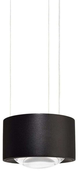 Lustră Pendul ANTIDARK, reglabil, Negru, Sala de mese, Aluminiu