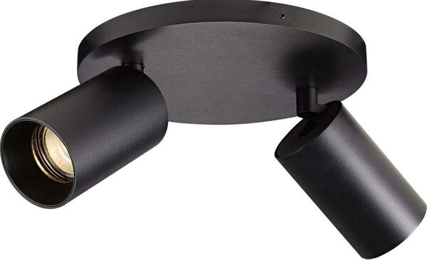 Plafoniere ANTIDARK, Negru, Camera de zi, Aluminiu