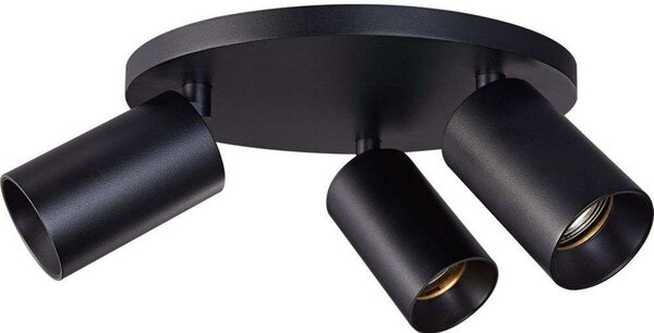 Plafoniere ANTIDARK, Negru, Camera de zi, Aluminiu
