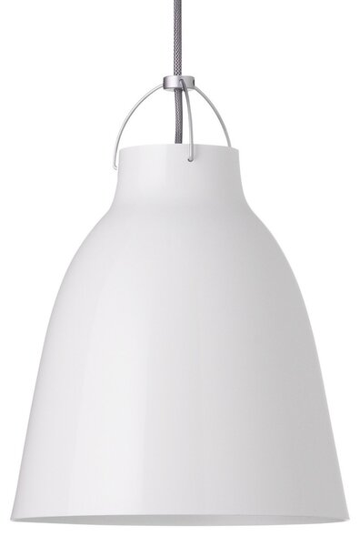 Lustră Pendul FRITZ HANSEN, Caravaggio P2, reglabil, Alb, Camera de zi, Metal, Design
