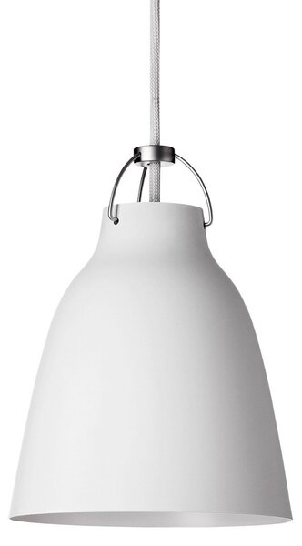Lustră Pendul FRITZ HANSEN, Caravaggio P1, reglabil, Alb, Camera de zi, Metal, Design