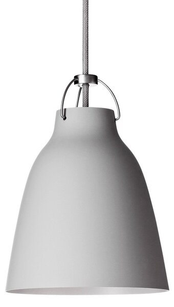 Lustră Pendul FRITZ HANSEN, Caravaggio P1, reglabil, Gri, Camera de zi, Metal, Design