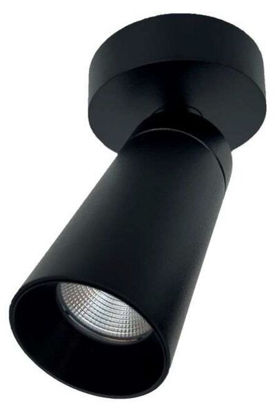 Plafoniere ANTIDARK, reglabil, Negru, Camera de zi, Aluminiu