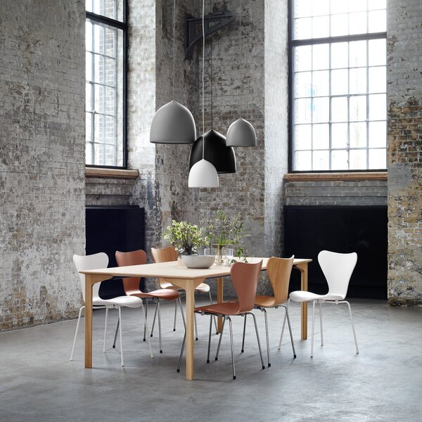 Lustră Pendul FRITZ HANSEN, Suspence P1, reglabil, Alb, Camera de zi, Metal, Design