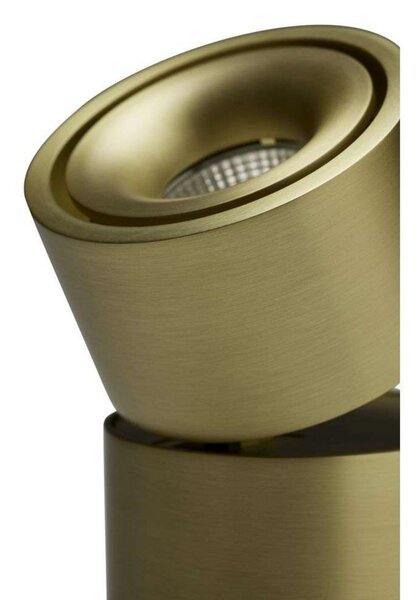 Plafoniere ANTIDARK, reglabil, Auriu / Alamă, Camera de zi, Aluminiu